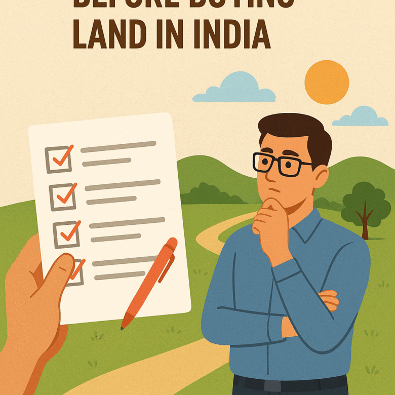 5 Must-Check Things Before Buying Land in India | bhoosampatti.com Buy Land in India